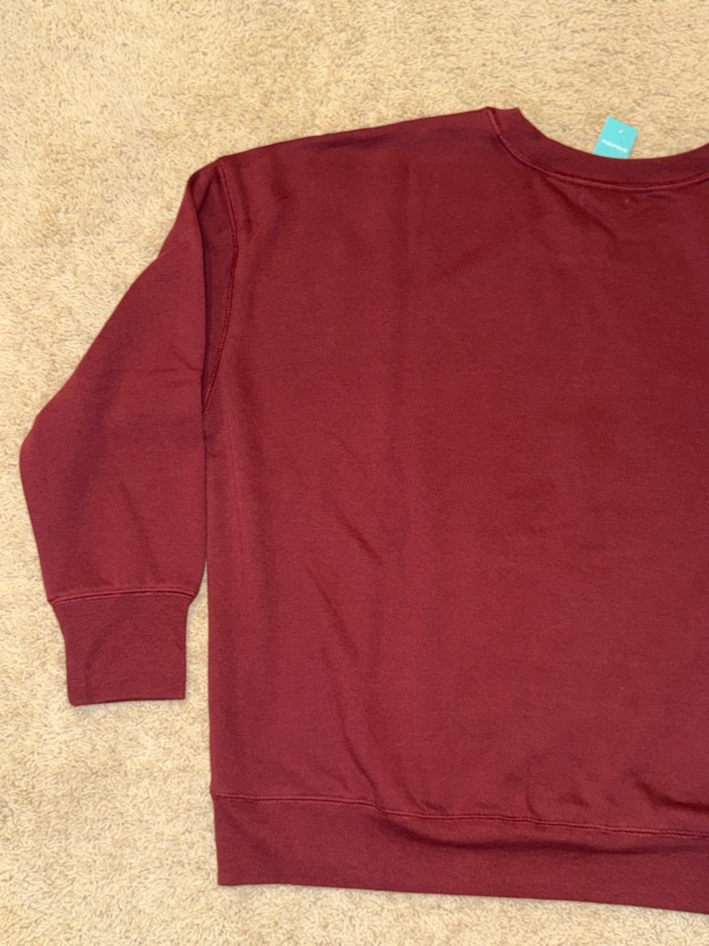 Maurices Wine Red Crewneck Sweatshirt - Picture 9 of 13